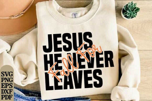 Fall for Jesus Svg: A Versatile Graphic for T-Shirt Designs