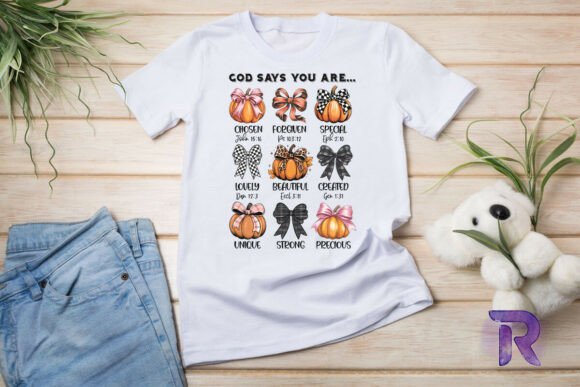 God Says You Are Jesus Coquette PNG: Perfect for T-Shirt Designs and Graphics