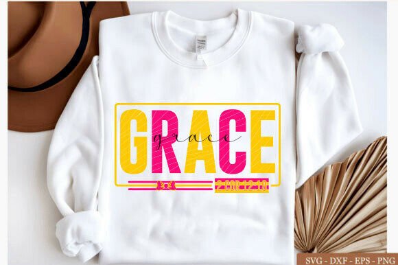 Grace 2 Cor 12 9 PNG, Christian SVG for T-Shirt Designs