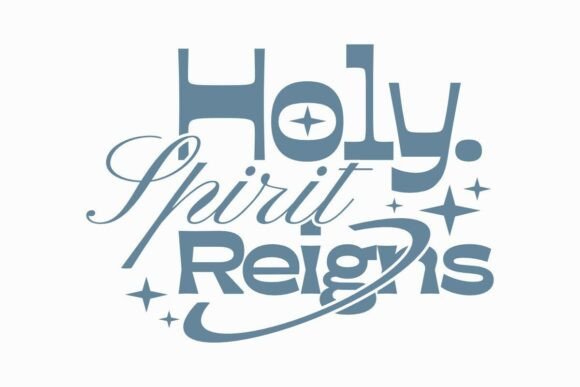 Holy Spirit Reigns Christian T-shirt: A Graphics Gem for T-Shirt Designs