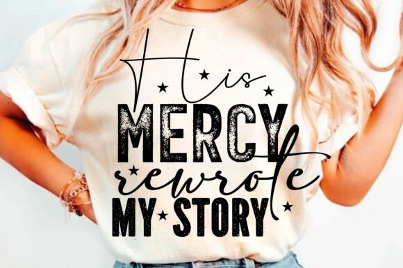 Jesus His Mercy Svg: A Versatile Graphic for T-Shirt Designs