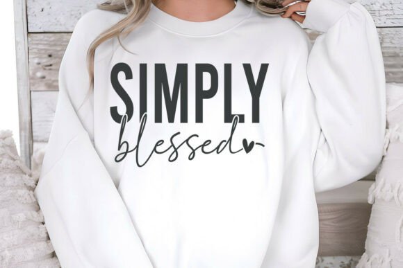 RETRO SIMPLY BLESSED JESUS: A Versatile Graphics Asset