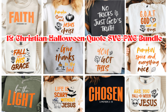 Review: Funny Christian Halloween Svg Png Bundle for Graphics